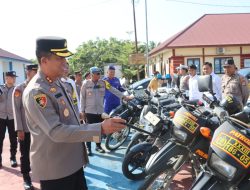 Polres Pasangkayu Siapkan Pengamanan Pilkada, Periksa Peralatan dan Kendaraan
