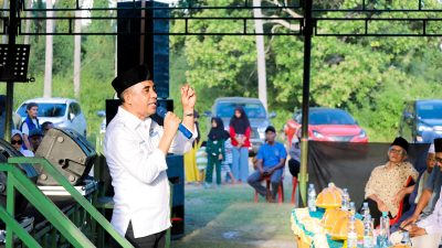 Kampanye di Desa Eeya, Warga Tinggalkan Kebun Demi Bertemu Anwar Hafid