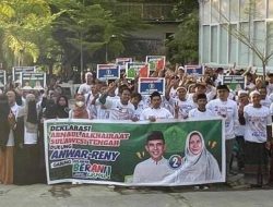 Ratusan Abnaul Khairaat Sulteng Dukung Anwar-Reny