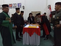 Minhar dan Ikra Resmi Jabat Pimpinan DPRD Sigi Periode 2024-2029