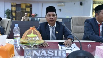 Nasir Resmi Jabat Sekretaris Komisi I DPRD Donggala, Komitmen Perbaiki Pelayanan Publik