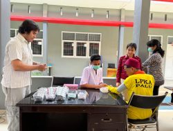 LPKA Palu – Puskesmas Bulili Berkolaborasi, Kemenkumham Sulteng: Wujudkan Layanan Kesehatan Yang Berkualitas bagi Anak Binaan