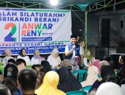 Srikandi Berani Lumpoknyo Pastikan Kemenangan Pasangan Anwar-Reny