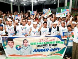 Ratusan Guru Ngaji dan Marbot Masjid Sulteng Dukung Anwar-Reny