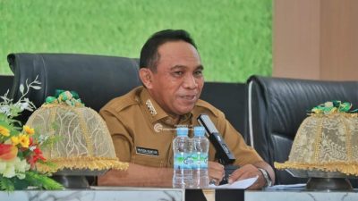 Sekda Morut Pimpin Rapat Evaluasi Persiapan Festival Seni Qasidah Nasional Ke-XXIX