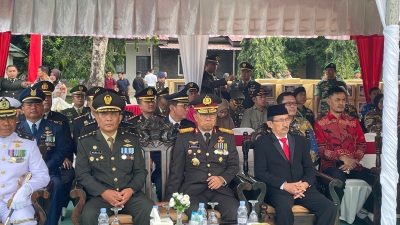 Pimpinan Sementara DPRD Sulteng Hadiri Peringatan HUT Ke-79 TNI di Kota Palu