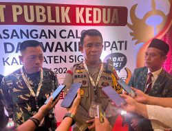 Debat Kedua Pilkada Sigi Aman, Kapolres Imbau Masyarakat Tetap Jaga Kondusifitas