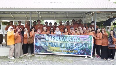 dr. Reny Lamadjido Hadiri Darmawisata Persatuan Pensiunan BI Palu