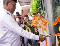 Wabup Resmikan Gedung Kantor KCP BNI Morut di Kolonodale
