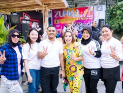 Fathur Razaq Hadiri Perayaan HUT Lando Squad Bersama Zumba Lovers