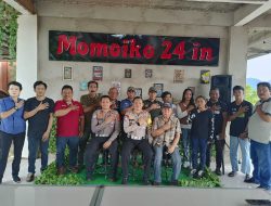 Kasat Lantas Polres Morut Gelar Kopi Morning Bersama Jurnalis Bahas Tertib Lalu Lintas Jelang Nataru