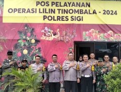 Kapolres Sigi Pastikan Kesiapan Operasi Lilin Tinombala 2024 untuk Amankan Natal dan Tahun Baru