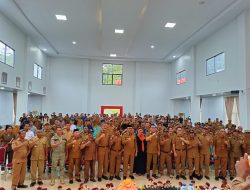 Wabup Morut Buka Rakor Kades dan BPD Tahun 2024