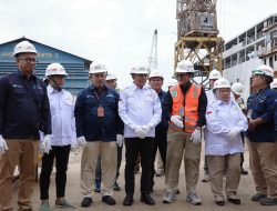 Anwar Hafid Dorong Hilirisasi dan Konektivitas Sulteng di PT. Dok & Perkapalan Kodja Bahari