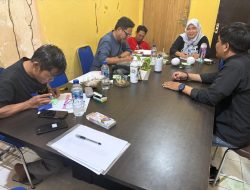 Calon Anggota Baru AJI Palu Jalani Tes Tertulis dan Wawancara