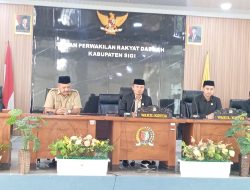 Bupati Sigi Sampaikan LKPJ 2024, DPRD Bentuk Pansus I untuk Pembahasan