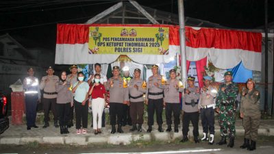 Kapolres Sigi Imbau Warga Jaga Kamtibmas Saat Malam Takbiran