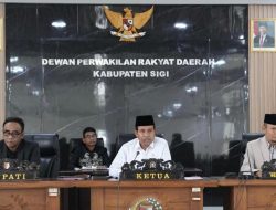 DPRD Sigi Serahkan Pokok-Pokok Pikiran ke Pemda, Usulkan Ratusan Program Prioritas