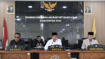 DPRD Sigi Serahkan Pokok-Pokok Pikiran ke Pemda, Usulkan Ratusan Program Prioritas