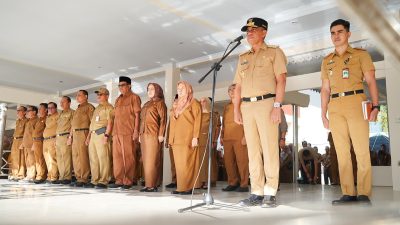 Apel dan Halal Bihalal di Pemprov Sulteng, Gubernur Ajak ASN Tingkatkan Etos Kerja