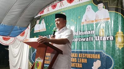 Bupati Delis Pastikan Program SCS Terus Berlanjut saat Hadiri Halal Bihalal di Mamosalato