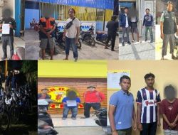 Polres Sigi Tangkap 7 Premanisme Dalam Operasi Pekat Tinombala