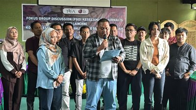 Jamin Keamanan Jurnalis di Daerah, KKJ Sulteng Resmi Terbentuk