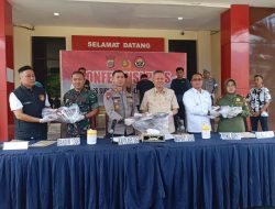 Polres Sigi Tangkap Dua Pelaku Tambang Ilegal di Lindu, Bupati Tegaskan Hanya Izinkan Tambang Hijau