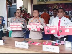 Polres Morowali Utara Tangkap Pengedar Sabu 141 Gram, Kapolres: Ini Komitmen Kami Berantas Narkoba