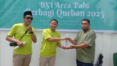BSI Area Palu Berbagi Keberkahan Idul Adha