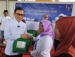 Kementerian P2MI Berbagi Daging Kurban di Sulteng