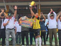 Harbour FC Juara Kapolres Cup 2025, Turnamen Ditutup Meriah di Batu Rube