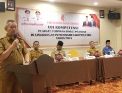 Bupati Sigi Buka Uji Kompetensi Pejabat, Dorong Objektivitas Demi Wujudkan Visi Daerah