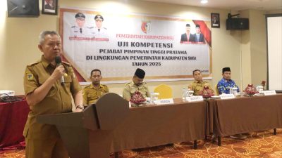 Bupati Sigi Buka Uji Kompetensi Pejabat, Dorong Objektivitas Demi Wujudkan Visi Daerah