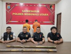 Polres Morowali Utara Kembali Tangkap 2 Pelaku Bentrok Warga Bimor Jaya vs Keuno