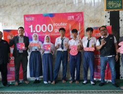 Tri dan 1.000 Guru Foundation Buka Akses Digital di Pelosok Negeri