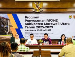 Wabup Djira tutup pertemuan Penyusunan RPJMD Morut Tahun 2025-2029 di UGM Yogyakarta
