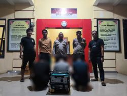 Baru Dua Hari Menjabat, Kapolsek Petasia Ungkap Pencurian Genset Masjid DPRD Morowali Utara