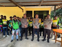 Polres Morowali Utara Ajak Komunitas Ojek Jaga Kamtibmas
