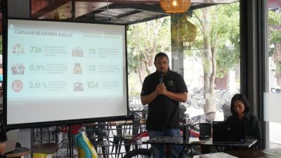 Beasiswa Pendidikan Yayasan Hadji Kalla Menyasar Kampus di Sulteng