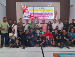 Komunitas Ojek Geruduk Polres Morowali Utara, Meriahkan Lomba Domino Kamtibmas