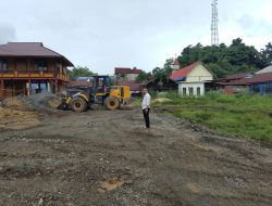 PT GNI Ikut Sukseskan Peresmian Kantor Desa Bunta dengan Penataan Jalan dan Halaman