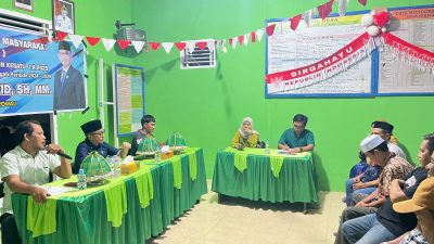 Wakil Ketua DPRD Sulteng, Syarifuddin Hafid Serap Aspirasi Warga di Delapan Desa Morowali