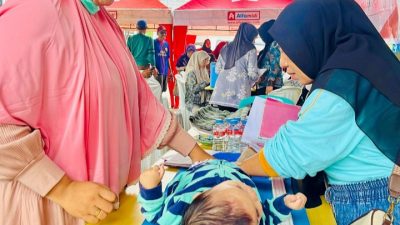 Alfamidi Hadirkan Pemeriksaan Zat Besi dan Gizi Anak di Palu