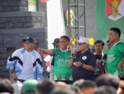 Ketua DPRD SULTENG Hadiri Peringatan HUT KE-80 TNI dI Makodam XXIII/Palaka Wira