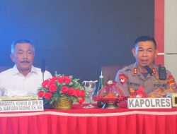 Polres Sigi dan Komisi III DPR RI Bersinergi Wujudkan Kemandirian Pangan