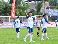 Gubernur Anwar Hafid Cetak Gol Perdana di Pembukaan BERANI Cup 2025 di Donggala