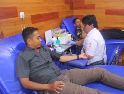 Peringati HUT ke-74 Humas Polri, Polres Sigi Gelar Donor Darah untuk Kemanusiaan