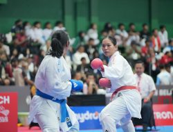 Atlet Karate Sulteng Reyva Imelda Sambenthiro Sumbang Medali Perunggu di PON Bela Diri Kudus