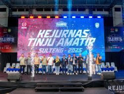Wagub Sulteng Tutup Kejuaraan Nasional Tinju Amatir 2025, Apresiasi Semangat Juang Para Atlet Muda